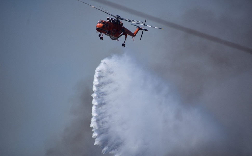 Αργολίδα: Μεγάλη πυρκαγιά στα Πυργιώτικα Ναυπλίου - επιχειρούν επίγειες και εναέριες δυνάμεις (ΒΑΣΙΛΗΣ ΠΑΠΑΔΟΠΟΥΛΟΣ / EUROKINISSI)