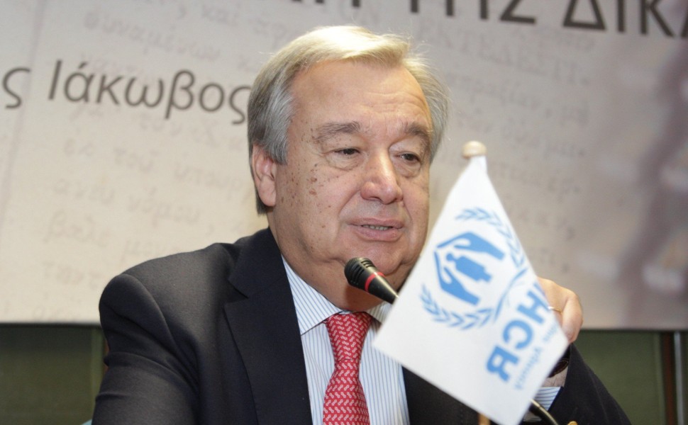 Ο γενικός γραμματέας του ΟΗΕ, Αντόνιο Γκουτέρες/φωτο αρχείου eurokinissi