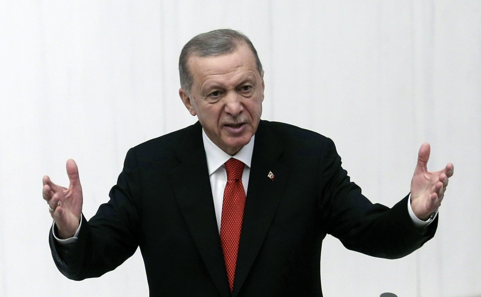Ο Τούρκος Πρόεδρος, Ρετζέπ Ταγίπ, Ερντογάν / EPA-NECATI SAVAS