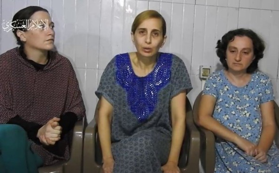 Οι τρεις γυναίκες όμηροι της Χαμάς/screenshot