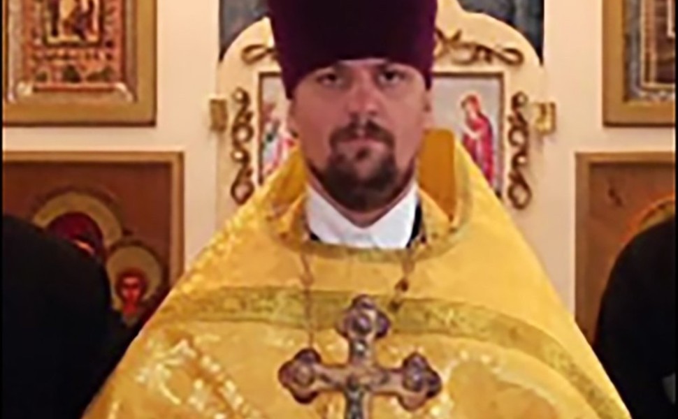 O Ρώσος ιερέας/Φωτογραφία social media
