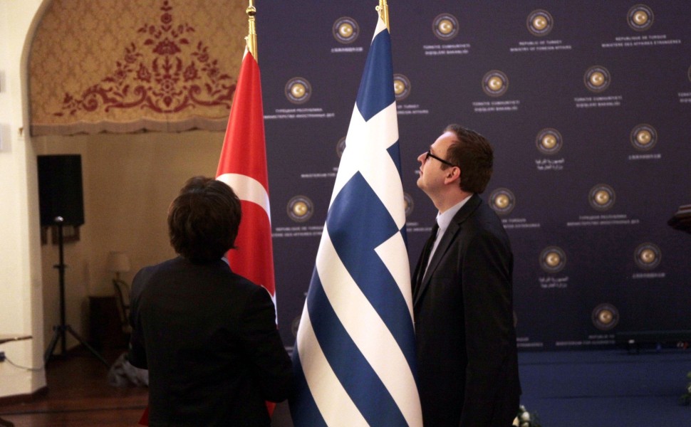 Εικόνα από παλαιότερη συνάντηση αντιπροσωπειών Ελλάδας - Τουρκίας (Eurokinissi)