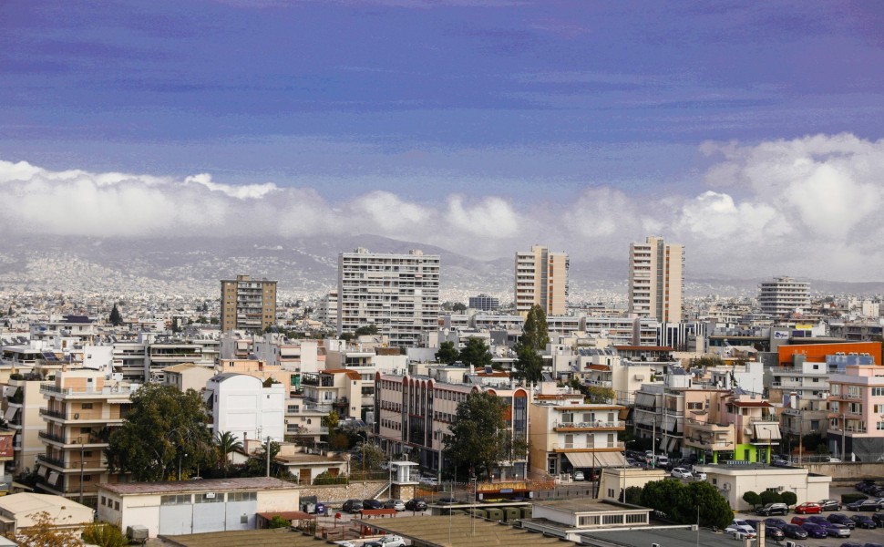 Άποψη κτιρίων της Αθήνας (φωτο: Eurokinissi)