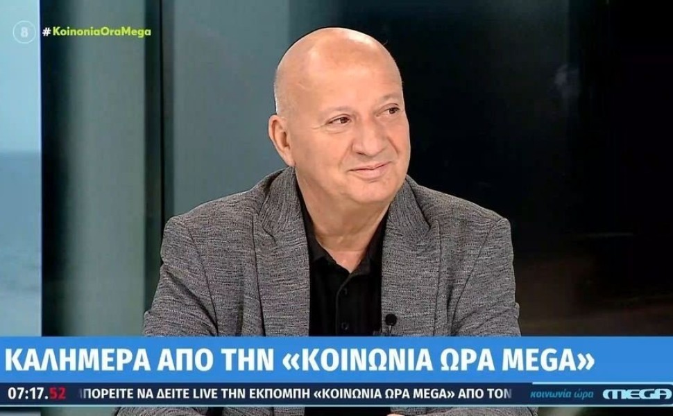 Ο Θανάσης Κατερινόπουλος στην «Κοινωνία ώρα MEGA»