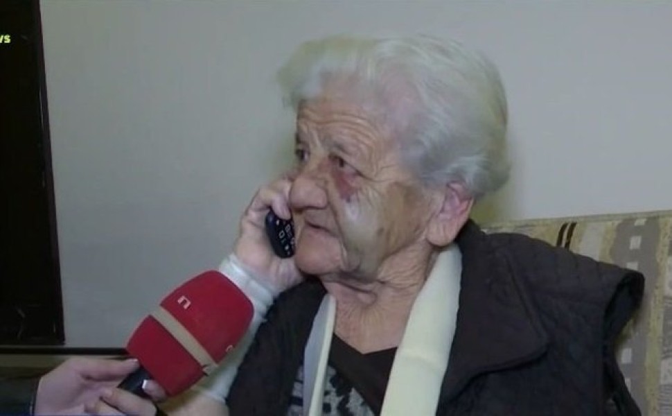 Η ηλικιωμένη που έπεσε θύμα ληστείας στον Ορχομενό (πηγή: Glomex)