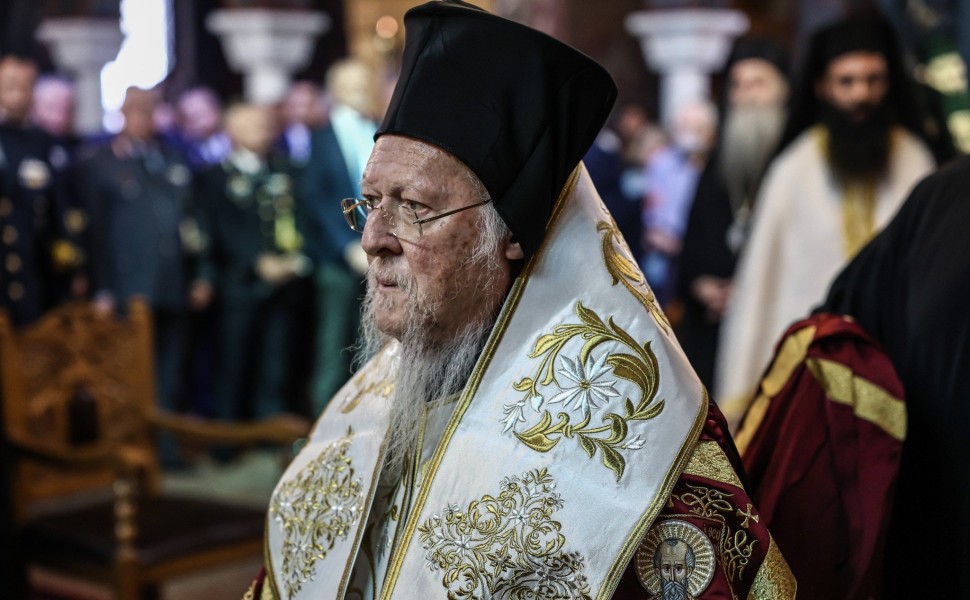 Οικουμενικός Πατριάρχης Βαρθολομαίος / φωτογραφία ΑΠΕ