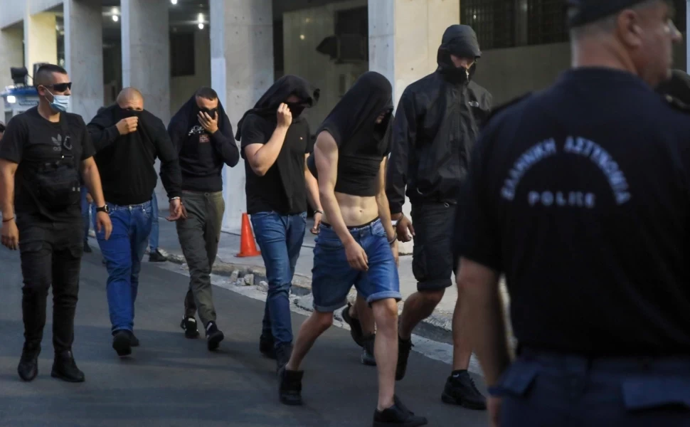 Σύλληψη Κροατών χούλιγκανς μετά τη δολοφονία οπαδού της ΑΕΚ - Eurokinissi