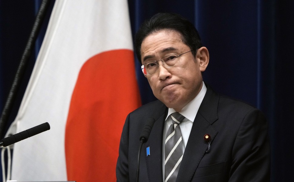 Ο πρωθυπουργός της Ιαπωνίας Φούμι Κισίντο / Φωτογραφία ΑΠΕ - EPA