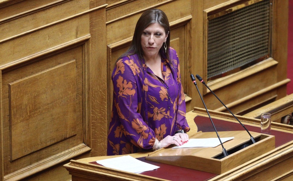 Ζωή Κωνσταντοπούλου βουλή - Προϋπολογισμός / eurokinissi