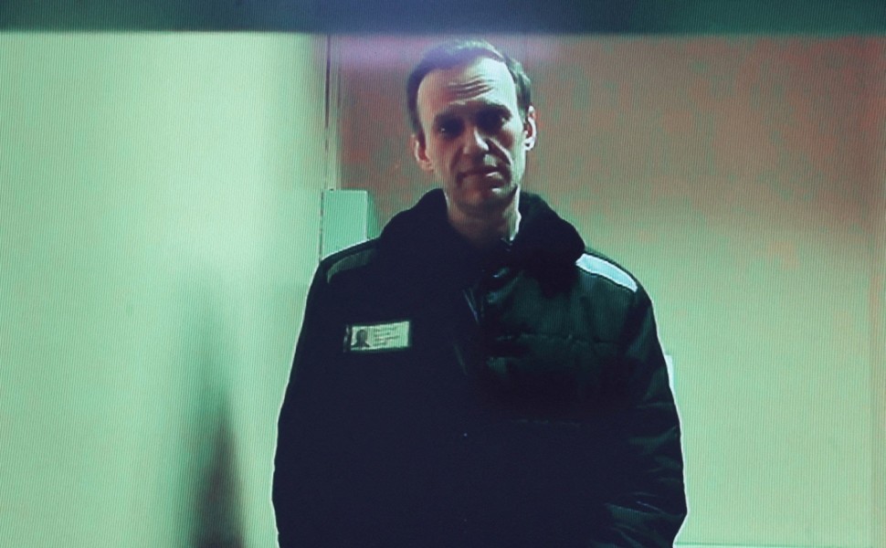 Ο Αλεξέι Ναβάλνι στη φυλακή / Reuters