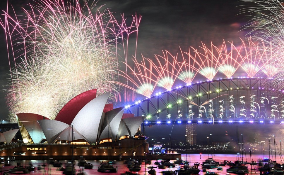 Εντυπωσιακές εικόνες για το νέο έτος από την Αυστραλία / Reuters