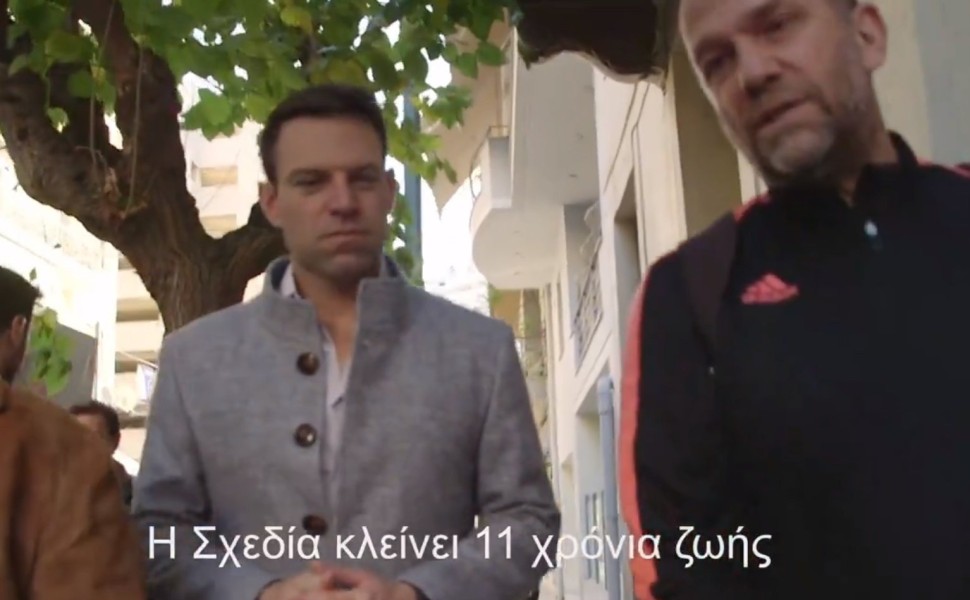 Ο Στέφανος Κασσελάκης στις «διαδρομές των αστέγων» στην Αθήνα/X