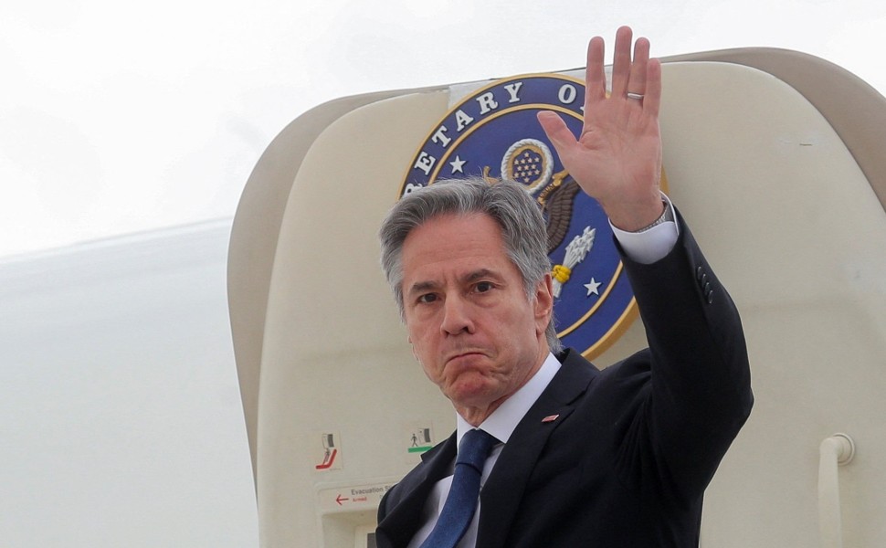 Στην Ελλάδα φθάνει τα επόμενα 24ωρα ο υπουργός Εξωτερικών των ΗΠΑ Άντονι Μπλίνκεν / Φωτ. Αρχείου Reuters