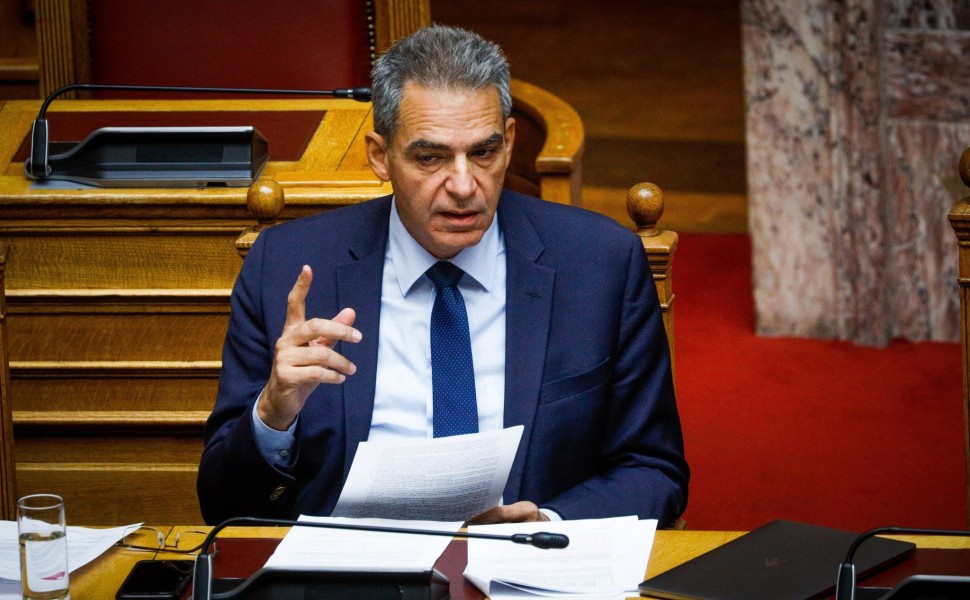 O βουλευτής της ΝΔ Άγγελος Συρίγος κατηγορεί τον πρόεδρο του ΣΥΡΙΖΑ Στέφανο Κασσελάκη πως άνοιξε θέμα αναθεώρησης της Συνθήκης της Λωζάνης / Eurokinisi