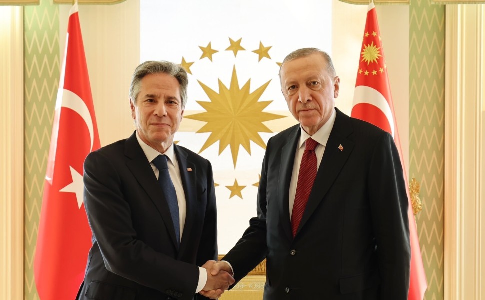 Ερντογάν και Μπλίνκεν στην Κωνσταντινούπολη/Τουρκική Προεδρία