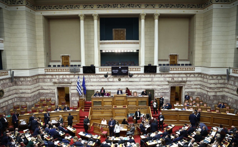 Ολομέλεια Βουλής / Eurokinisi
