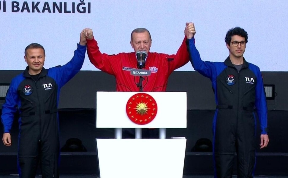 Όλα έτοιμα στην Τουρκία για την αποστολή του πρώτου αστροναύτη στο διάστημα