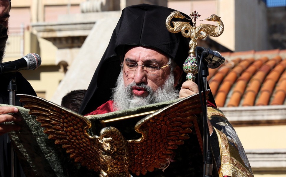 Αρχιεπίσκοπος Κρήτης Ευγένιος / Φωτ.: Eurokinissi