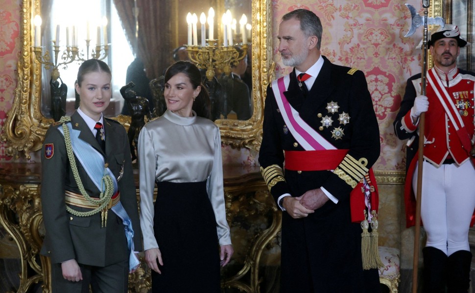Η ισπανική βασιλική οικογένεια/Reuters