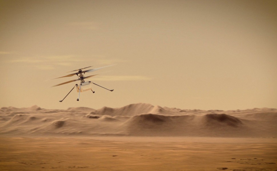 Το ελικόπτερο Ingenuity πετάει πάνω από τον Άρη / Reuters