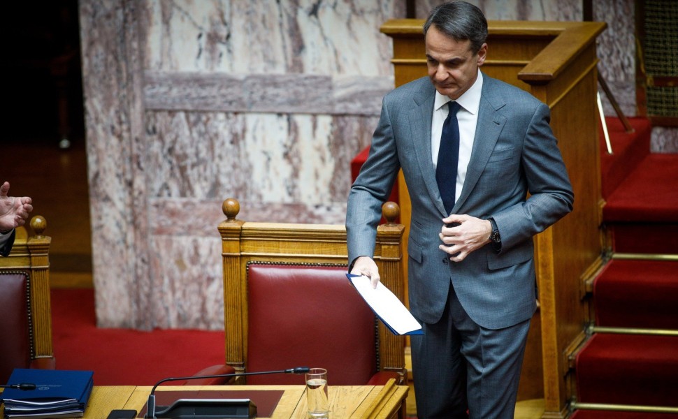 Η ώρα της μάχης στη Βουλή για τα ομόφυλα ζευγάρια - Με «ταβάνι» τα 120 «ναι» η ΝΔ / Eurokinissi