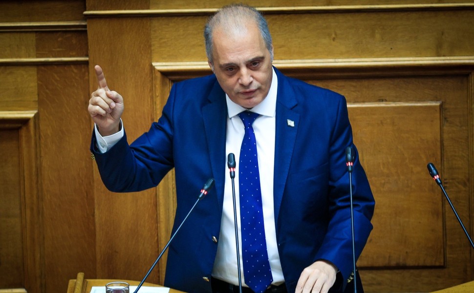 Ο Κυριάκος Βελόπουλος στη Βουλή / ΕUROKINISSI
