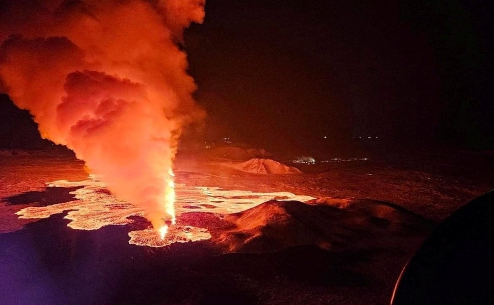 Έκρηξη ηφαιστείου στην Ισλανδία/Reuters