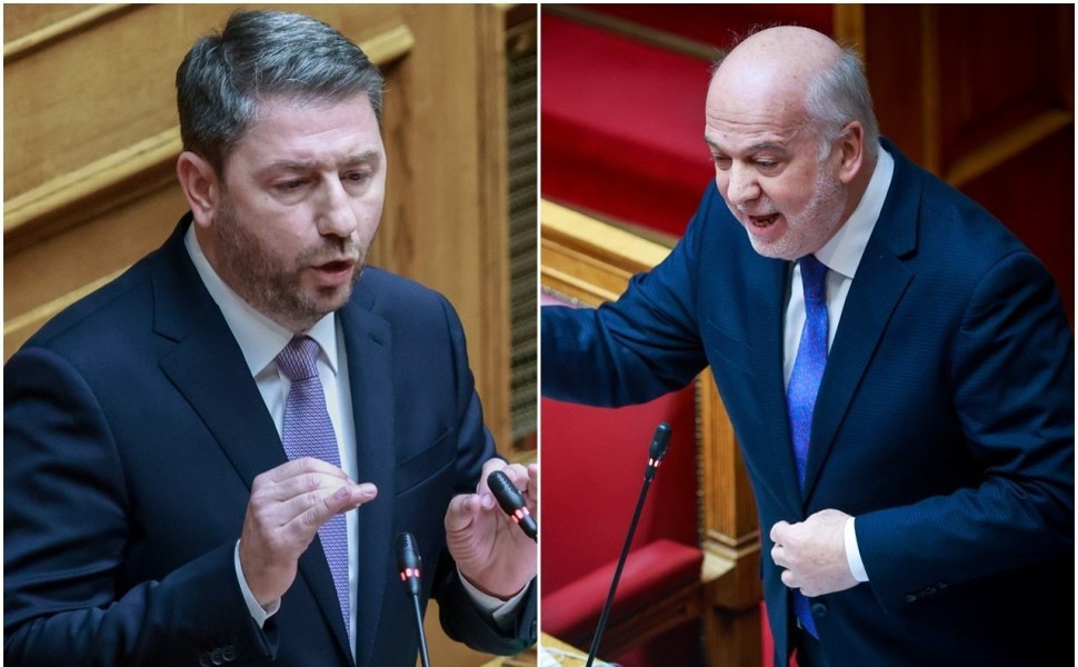 Σκληρή σύγκρουση Φλωρίδη - Ανδρουλάκη στη Βουλή για το κράτος δικαίου / Eurokinissi