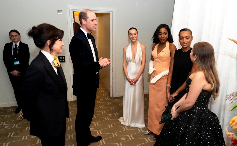 Ο πρίγκιπας Ουίλιαμ στην τελετή απονομής των βραβείων BAFTA/Reuters