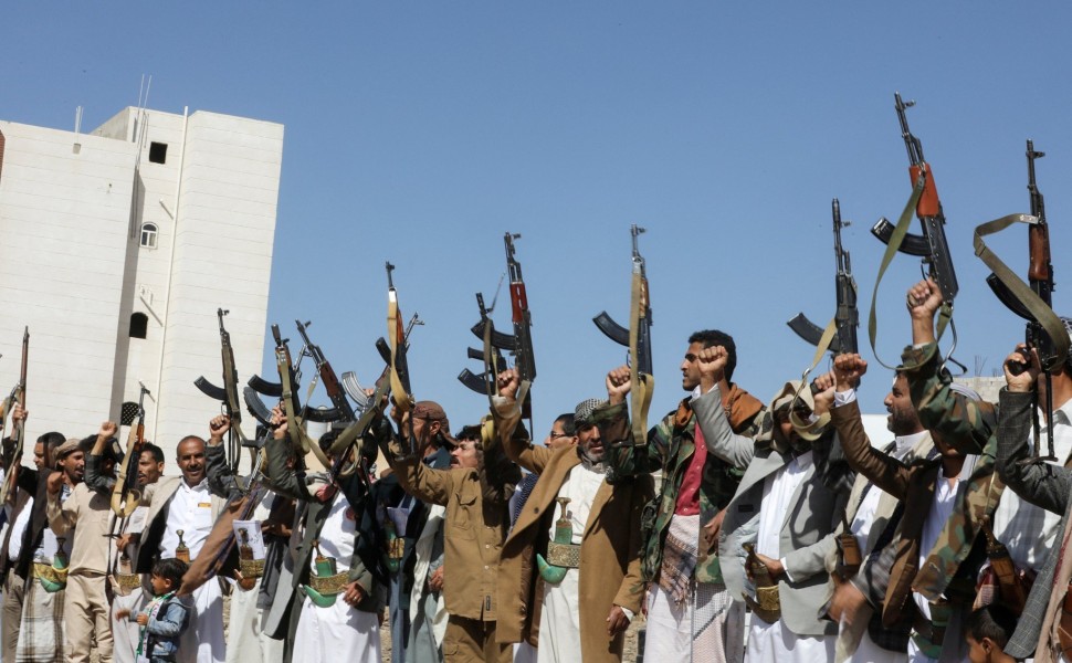 Αντάρτες των Χούθι / πηγή: Reuters