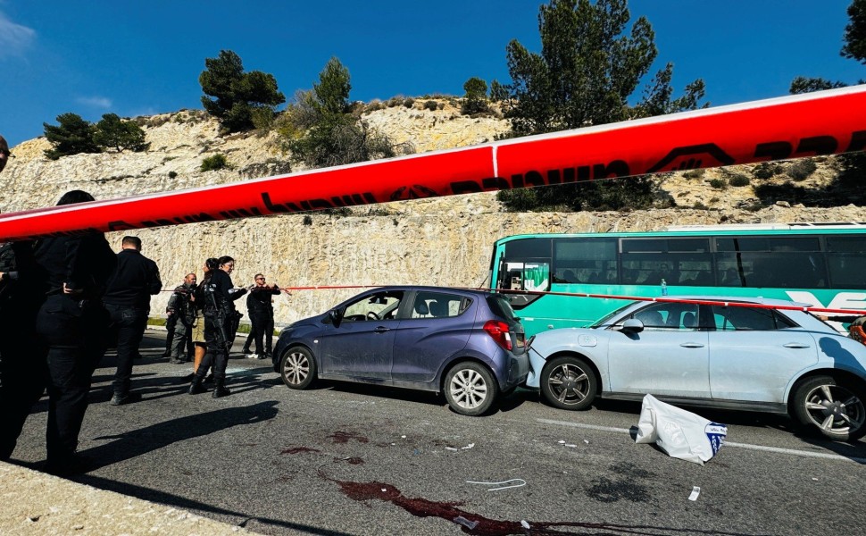 Reuters - Shooting attack by Palestinian gunmen, near Maale Adumim