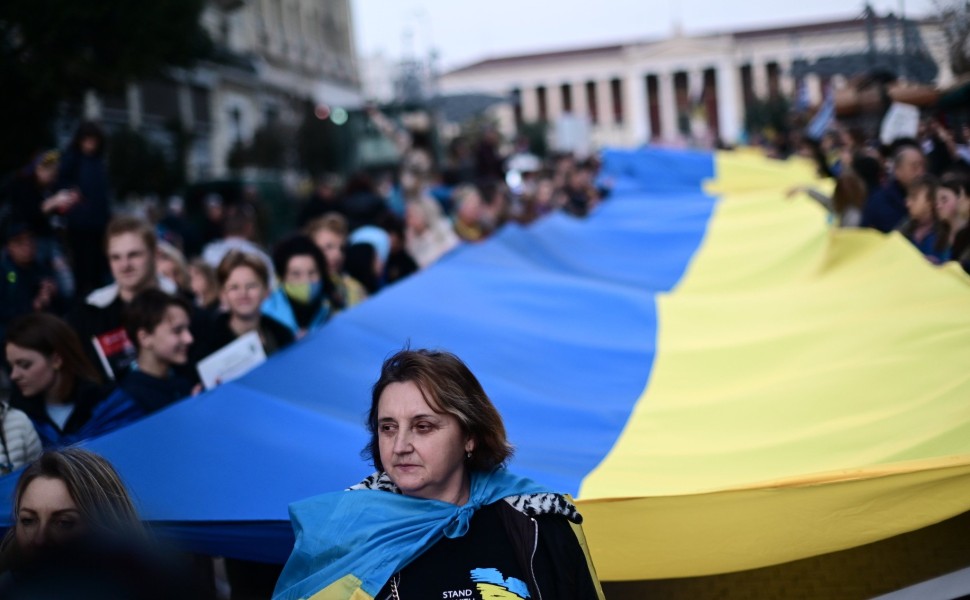 Ουκρανοί πρόσφυγες στην Ελλάδα / φωτ. αρχείου Eurokinissi