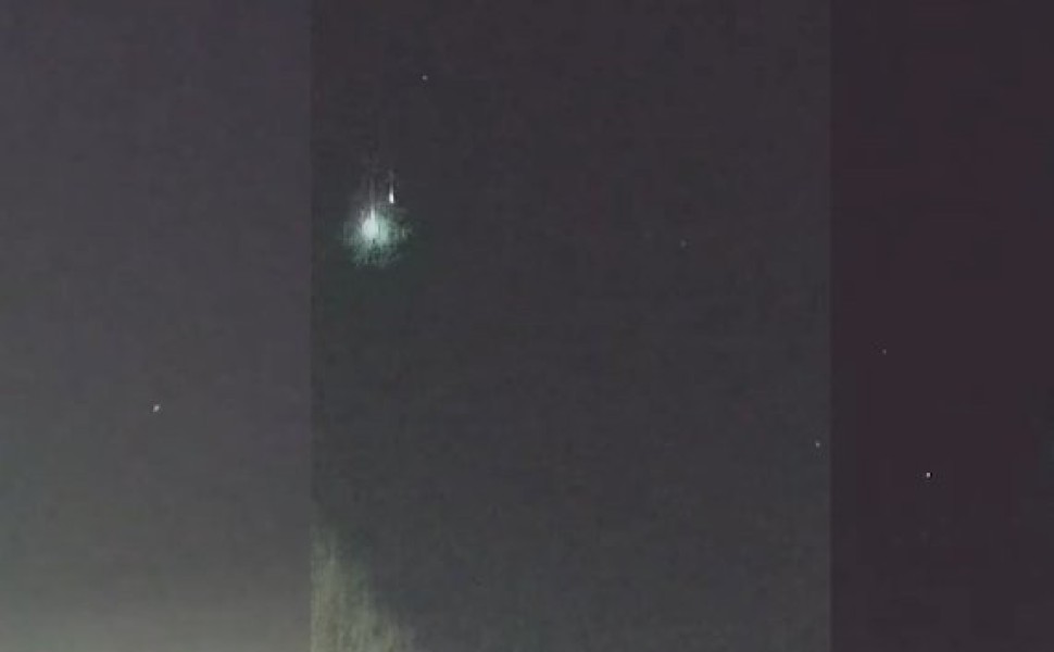 Μετεωροειδές πέφτει κοντά στο Μέτσοβο/Εθνικό Αστεροσκοπείο Facebook