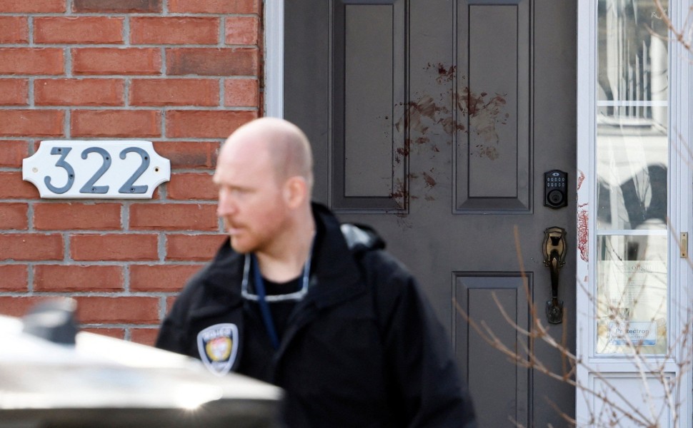 Το σπίτι που βρέθηκαν τα πτώματα στον Καναδά / πηγή: Reuters