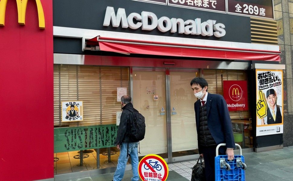 Χωρίς McDonald's 6 χώρες / πηγή: Reuters