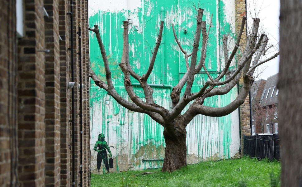 Βανδάλισαν έργο του Banksy στο Λονδίνο / Reuters