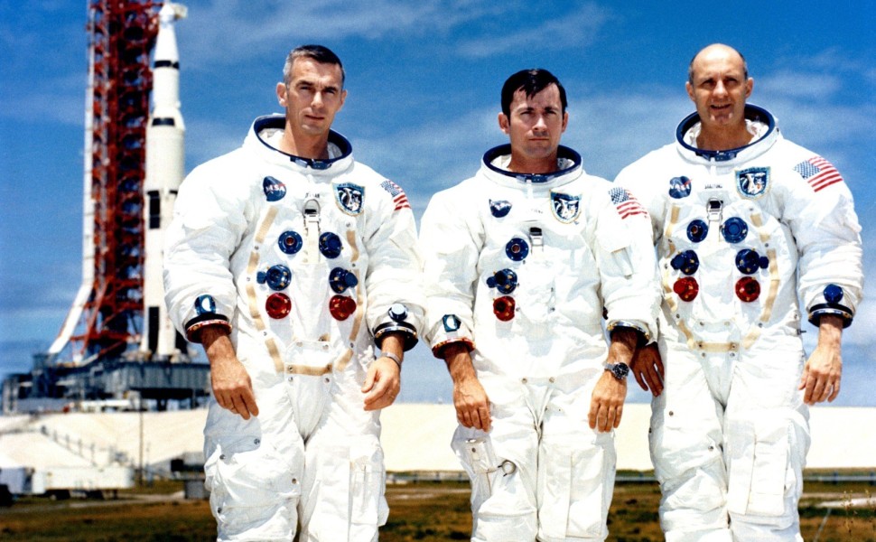 Το πλήρωμα του Apollo 10 (δεξιά ο Τόμας Στάφορντ) / Φωτ.: ΕΡΑ