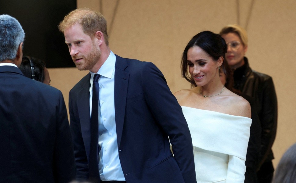 Ο πρίγκιπας Χάρι και η σύζυγός του Μέγκαν Μαρκλ / Reuters