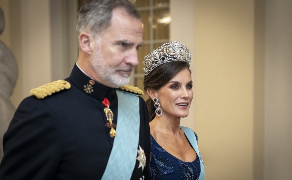 Ο βασιλιάς της Ισπανίας Φελίπε και η σύζυγός του, βασίλισσα Λετίθια