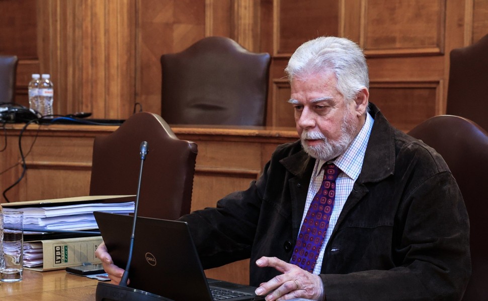 Ο Παναγιώτης Τερεζάκης στην Εξεταστική Επιτροπή της Βουλής / Eurokinissi