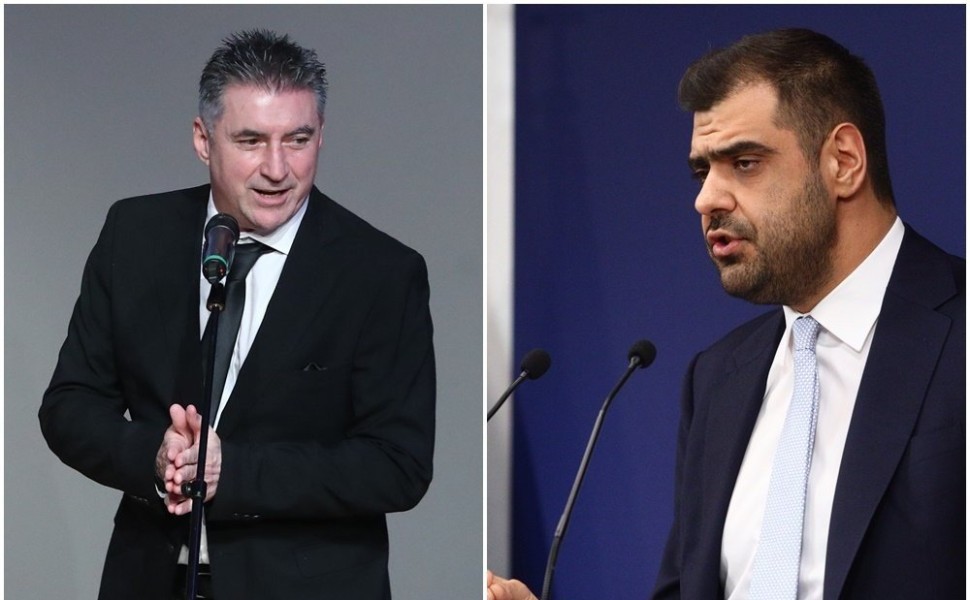«Ο κ. Ζαγοράκης αυτοδικαίως έπαψε να είναι μέλος της ΝΔ» λέει ο Παύλος Μαρινάκης / Eurokinissi