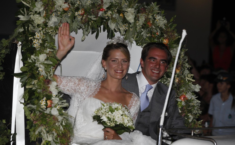 Ο γάμος του ζευγαριού στις Σπέτσες / Eurokinissi