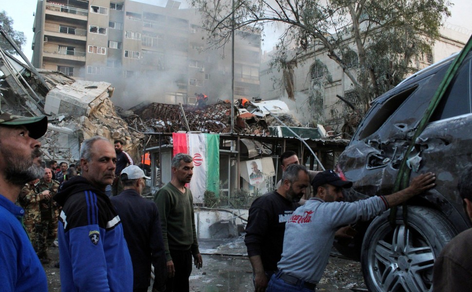 Επίθεση στο ιρανικό προξενείο στη Δαμασκό / πηγή: Reuters
