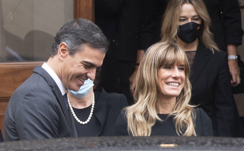 Ο Ισπανός πρωθυπουργός Πέδρο Σάντζεθ και η σύζυγός του μαρία Μπεγκόνα Γκόμεζ / Φωτογραφία αρχείου ΑΠΕ