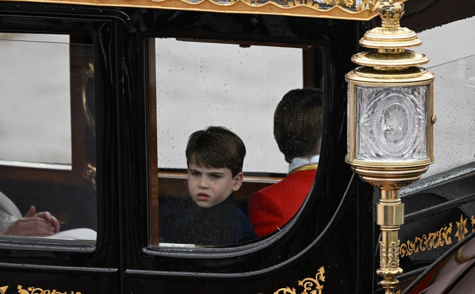 Ο μικρότερος γιος του Ουίλιαμ και της Κέιτ, πρίγκιπας Λούις / Φωτογραφία ΑΠΕ