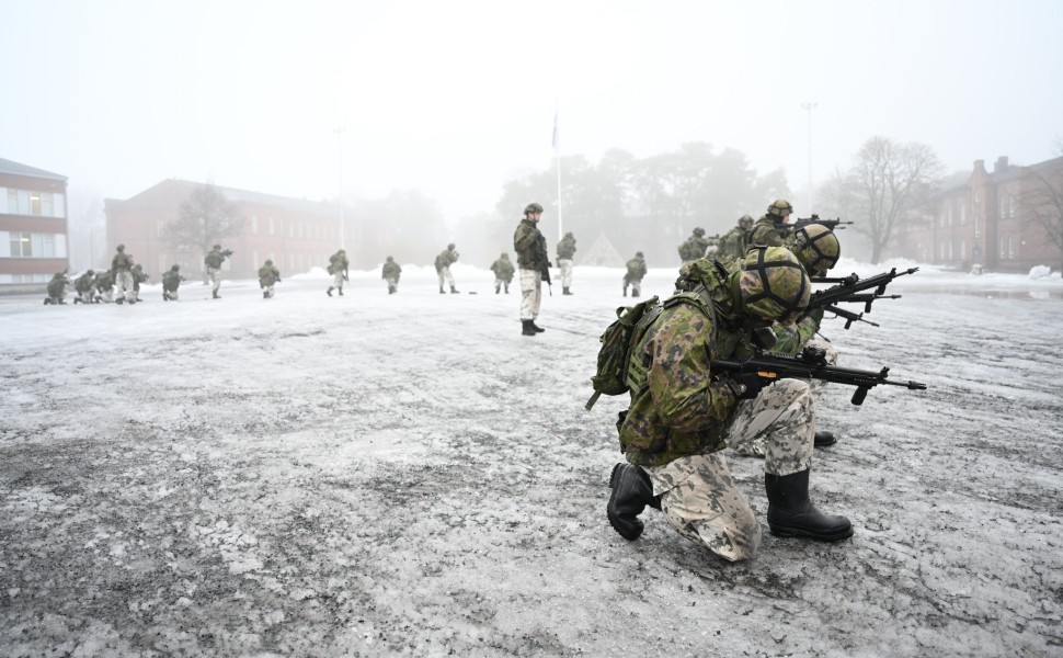 Άσκηση από στελέχη των Ενόπλων Δυνάμεων της Φινλανδίας / Eurokinissi