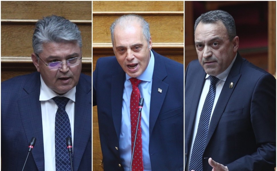 Κυριάκος Βελόπουλος και Δημήτρης Νατσιός ερίζουν για τους ψηφοφόρους των Σπαρτιατών / Eurokinissi