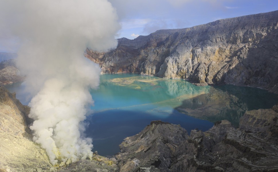 Το ηφαίστειο Ijen στην Ινδονησία. Φωτογραφία: Wikimedia Commons.
