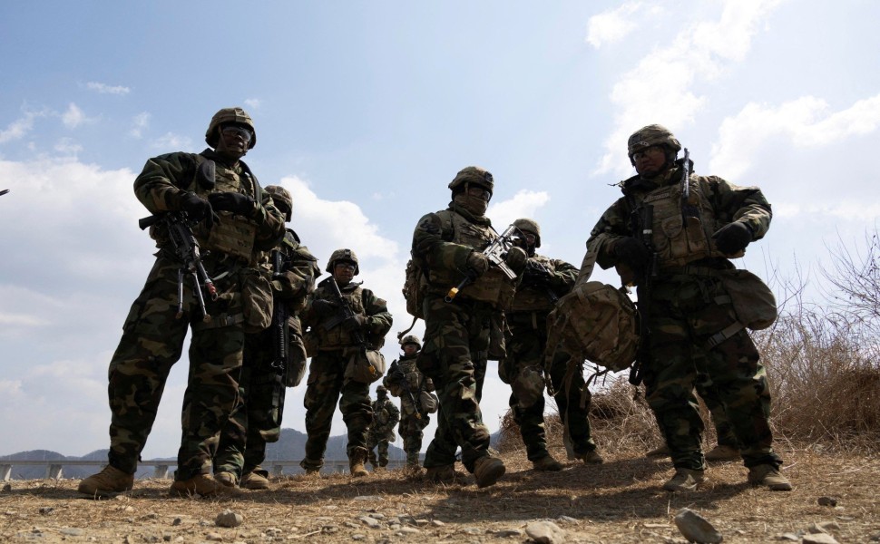 Νοτιοκορεάτες στρατιώτες / Reuters