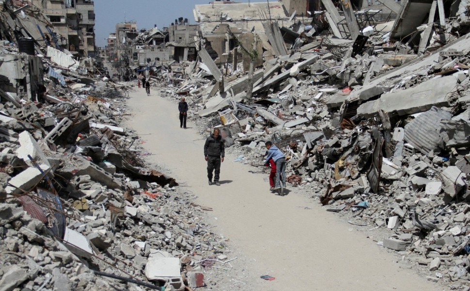 Η κατεστραμμένη Λωρίδα της Γάζας / Reuters